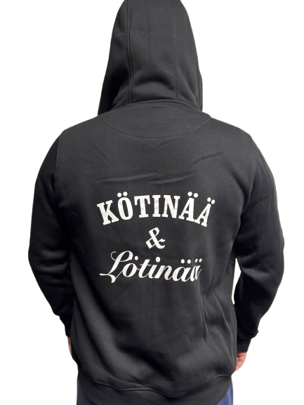 Kötinää & Lötinää vetoketjuhuppari