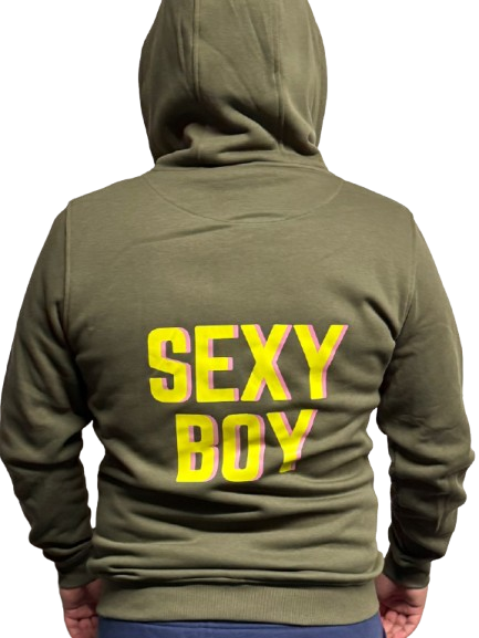 Sexyboy huppari vihreä