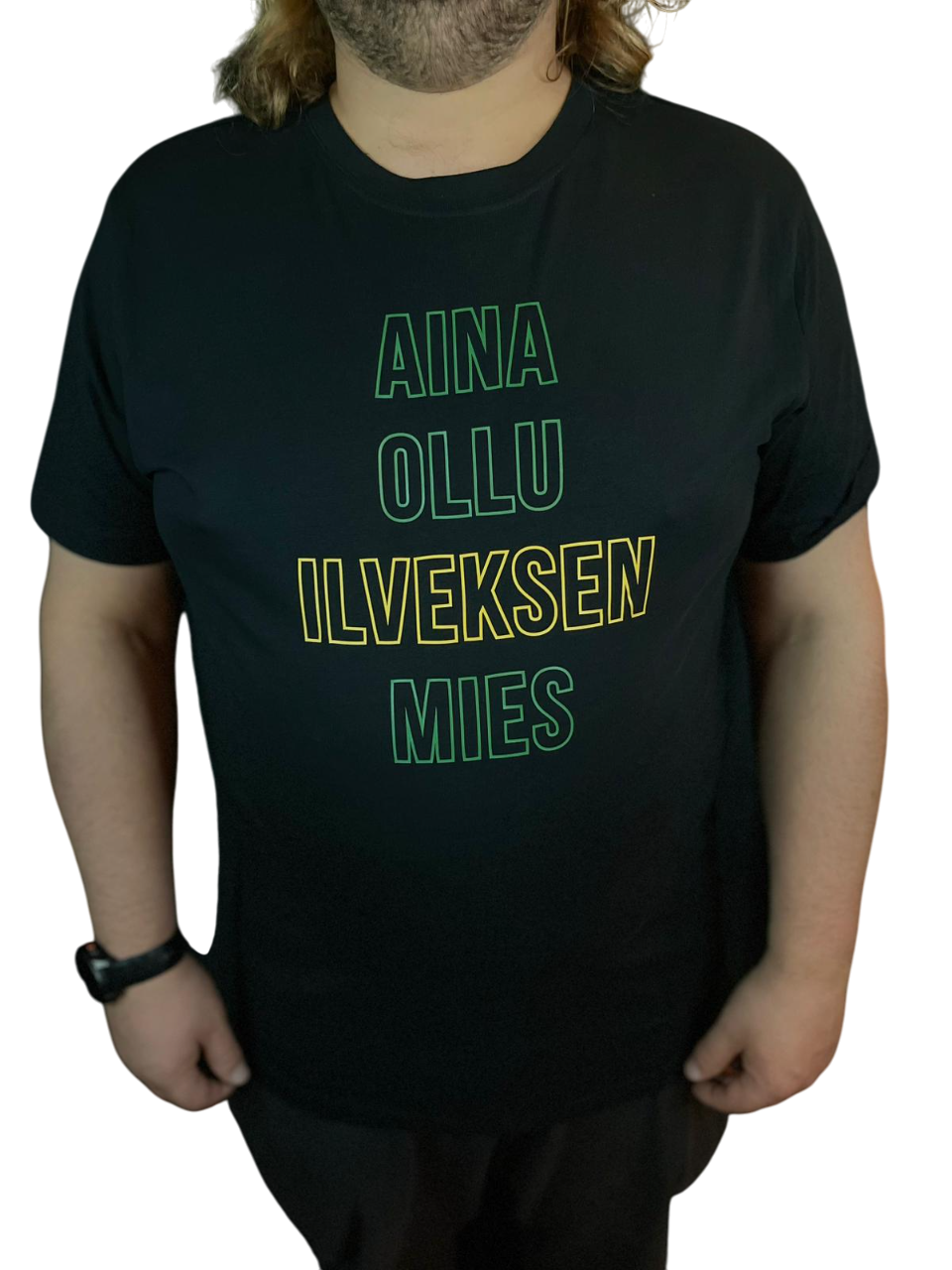 Aina Ollu Ilveksen Mies T-paita