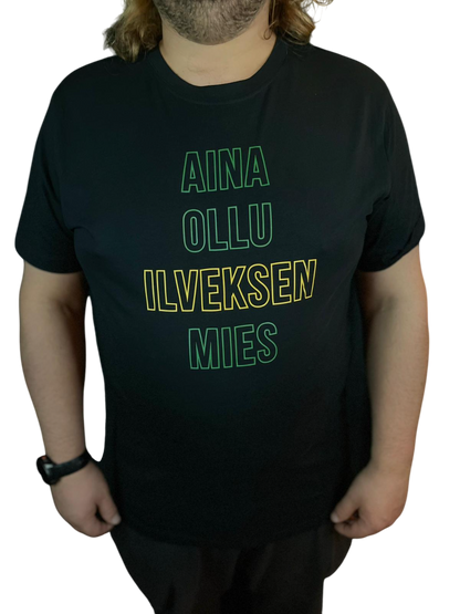Aina Ollu Ilveksen Mies T-paita